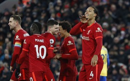 Đè bẹp Southampton, Liverpool gia tăng sức ép lên Chelsea