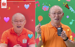 Thầy Park gửi lời chúc mừng sinh nhật Shopee bằng Tiếng Việt