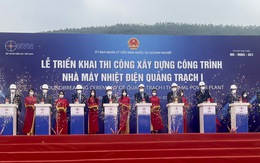 Thi công nhiệt điện Quảng Trạch 1, cung cấp 8,4 tỉ kWh điện mỗi năm