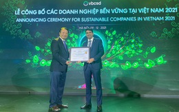 Coca-Cola vào Top 3 doanh nghiệp phát triển bền vững Việt Nam