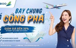 Bamboo Airways tung ưu đãi  ‘giá công phá’ dịp Giáng sinh và năm mới 2022