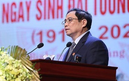 Thủ tướng Phạm Minh Chính về Quảng Bình dự kỷ niệm 110 năm ngày sinh Đại tướng Võ Nguyên Giáp