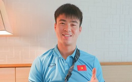 Trung vệ Duy Mạnh mong người hâm mộ tiếp tục cổ vũ đội tuyển Việt Nam