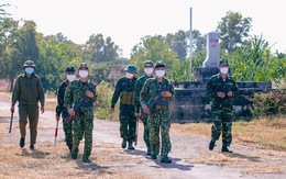 'Canh dịch' vùng biên giới cửa khẩu Mộc Bài