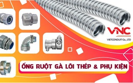 Ống ruột gà lõi thép và phụ kiện Vietconduit chuẩn BS 731