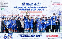 U13 PVF vô địch Giải bóng đá thiếu niên toàn quốc Yamaha Cup 2021