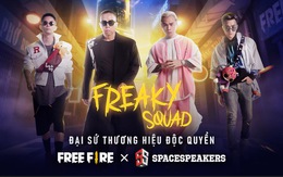 Free Fire hợp tác cùng bộ tứ Touliver, Binz, Rhymastic và SOOBIN