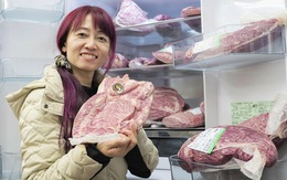 Một phụ nữ nông thôn Nhật Bản phát tài nhờ bán thịt bò trực tuyến