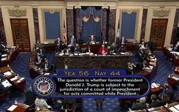 Thượng viện Mỹ: luận tội ông Trump là hợp hiến