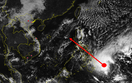 Biển Đông có thể đón bão trong 3 ngày tới