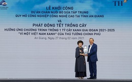 Phó thủ tướng Trương Hòa Bình dự lễ khởi công dự án chăn nuôi 10.000 con bò sữa công nghệ cao