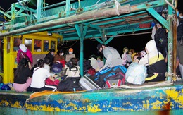 Cà Mau phát hiện tàu cá chở 34 người nhập cảnh trái phép từ Malaysia