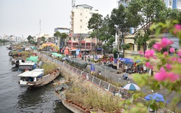 Dân Sài Gòn đến bến Bình Đông tham quan chợ hoa xuân 'Trên bến dưới thuyền'