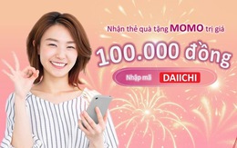 Khách hàng được tặng tiền khi trả phí bảo hiểm Dai-ichi Life Việt Nam qua MoMo