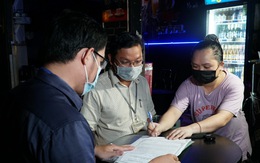 Lực lượng chức năng 'xuống đường' yêu cầu chủ quán bia đường Phạm Văn Đồng giảm tiếng ồn