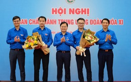 Trung ương Đoàn có thêm 2 bí thư cùng 37 tuổi