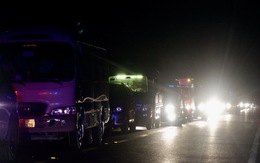 Tai nạn 1 người chết, xe đi quốc lộ 91 'đứng bánh' 2 tiếng trong đêm