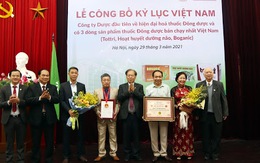 Lần đầu tiên, tổ chức kỷ lục Việt Nam trao danh hiệu “số 1” cho dược phẩm