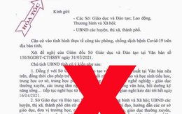 Đăng văn bản giả mạo cho nghỉ học để trêu đùa bạn bè ngày Cá tháng tư