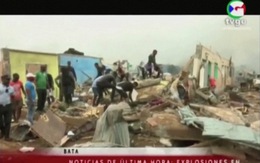 Nổ kho chứa đạn quân đội ở Guinea Xích Đạo: 20 người chết, 600 người bị thương