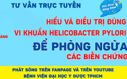 Chương trình tư vấn: Hiểu và điều trị đúng khuẩn Helicobacter pylori để phòng ngừa các biến chứng