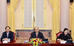 Chủ tịch nước Nguyễn Xuân Phúc tiếp các đại sứ ASEAN