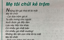 Thơ không xách mé, chửi đời, thơ làm ta suy nghĩ và xúc động