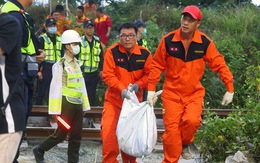 Xe tải tuột thắng gây ra thảm họa đường sắt Đài Loan