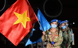 Đoàn quân 'mũ nồi xanh' của Việt Nam từ Nam Sudan đã trở về