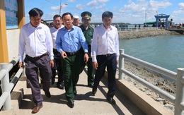 Bí thư Nguyễn Văn Nên thăm Thạnh An trước ngày thành xã đảo