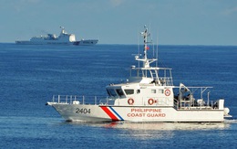 Cảnh sát biển Philippines diễn tập ở Biển Đông, gần Scarborough