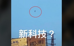 Iron Man bí ẩn, bay lơ lửng giữa trời khiến dân Đài Loan xôn xao