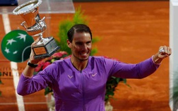 Đánh bại Djokovic, Nadal đoạt chức vô địch Rome Masters