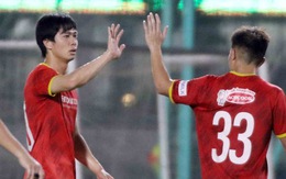 Tuyển Việt Nam thắng đội U22: Công Phượng ghi bàn, Văn Hậu được thi đấu