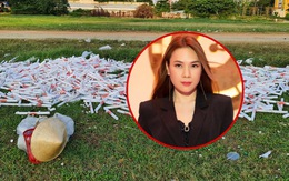 Sân Phú Thọ ngập rác sau 1 tuần do Mỹ Tâm 'tiếc tiền thuê dọn dẹp'?