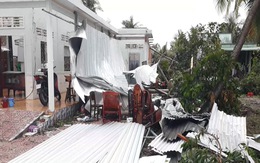 Lốc xoáy gây thiệt hại nhiều nhà cửa, tài sản ở Vĩnh Long