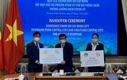 TP.HCM hỗ trợ Phnom Penh, Vientiane chống dịch