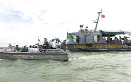 An Giang được ‘chi viện’ 2 tàu hiện đại để ngăn chặn nhập cảnh trái phép trên sông Tiền