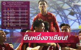Việt Nam trụ hạng 92, Thái Lan tụt 16 bậc sau vòng loại World Cup 2022