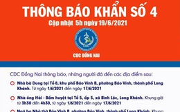 Đồng Nai: Thêm 2 ca nghi mắc COVID-19, từng đi nhiều nơi trong cộng đồng