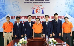 Học sinh Việt Nam giành 4 huy chương bạc Olympic tin học quốc tế