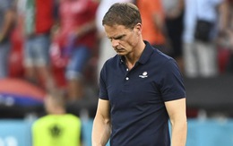 HLV De Boer từ chức sau khi tuyển Hà Lan bị loại sớm ở Euro 2020