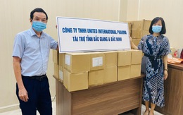 United International Pharma cùng Bắc Ninh, Bắc Giang chống dịch COVID-19
