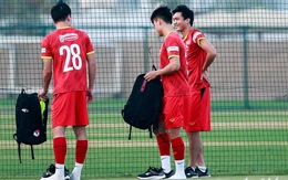 Tuấn Anh tập luyện cùng tuyển Việt Nam
