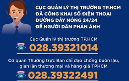 Công bố số điện thoại tiếp nhận phản ảnh hành vi tăng giá thu lợi bất chính tại TP.HCM