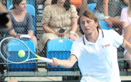 Luka Modric vô địch... quần vợt ở quê nhà