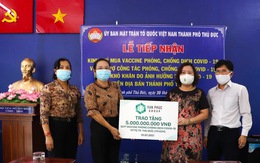Van Phuc Group ủng hộ 5 tỉ đồng Quỹ vắc xin COVID-19