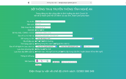 Nghệ An mở cổng điện tử cho bà con đang ở các tỉnh phía Nam đăng ký về quê