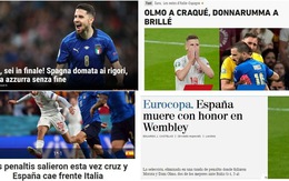 'Tây Ban Nha thất bại trong danh dự ở Wembley'