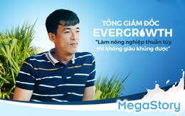 Tổng Giám đốc Evergrowth: ‘Làm nông nghiệp thuần tuý thì không giàu khủng được'